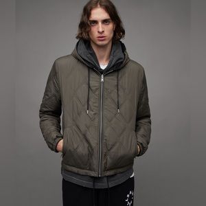 All Saints Waldron Reversible Ramskull Jacket
